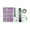 Kit di prova per la pratica di saldatura di componenti SMD 300 pezzi Circuito LED FR-4 Materiale PCB Lampeggiante sequenziale DC9V Multistrato El