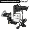 2 in 1 Mortising Jig Trimming Machine Slotting Bracket  Woodworking Slotting Locator Tool for Woodworking Furniture Splicing