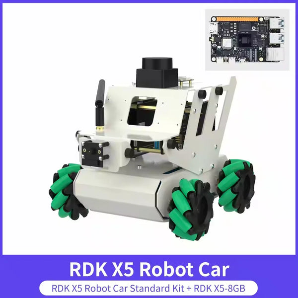 Yahboom RDK ROS2 Robot Programmable Smart Car Kit with Mecanum Wheel Depth Camera Lidar Support Python Programming APP Control
