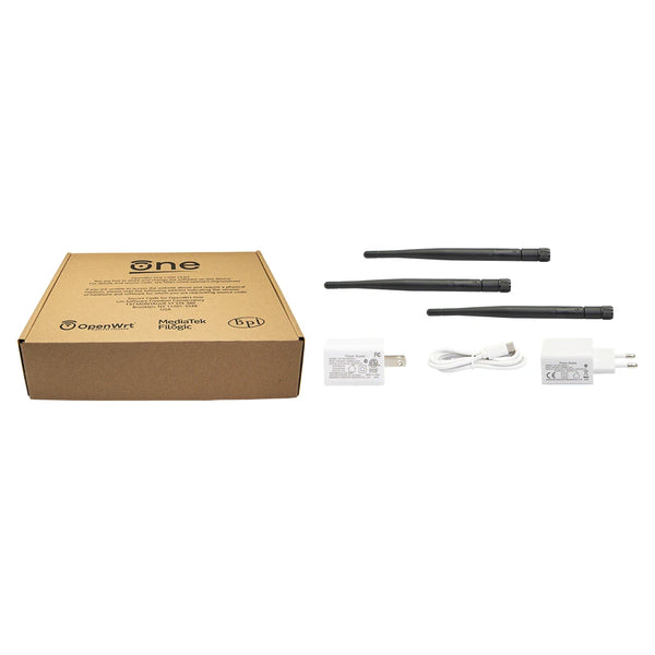 Banana Pi OpenWrt One Router Board MediaTek MT7981B Development Board Dual-band WiFI 6 Via MediaTek MT7976C 2.5GbE RJ45 Port