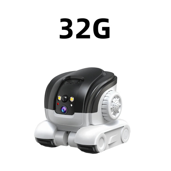Pet Camera Dual Lens Wifi Camera Robot Pet Tracking Color Night Vision Laser Indication Teasing Remote Monitor Home Camera
