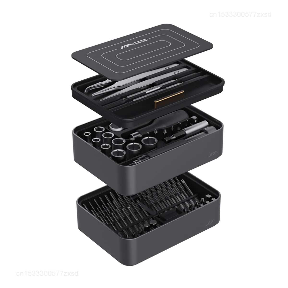 JIMI 50/100 IN 1 FM2/3 Screwdrivers Set S2 Magnetic Precision Replaceable Multi-purposed Tweezer Pry Bar Kit Wrench Tools