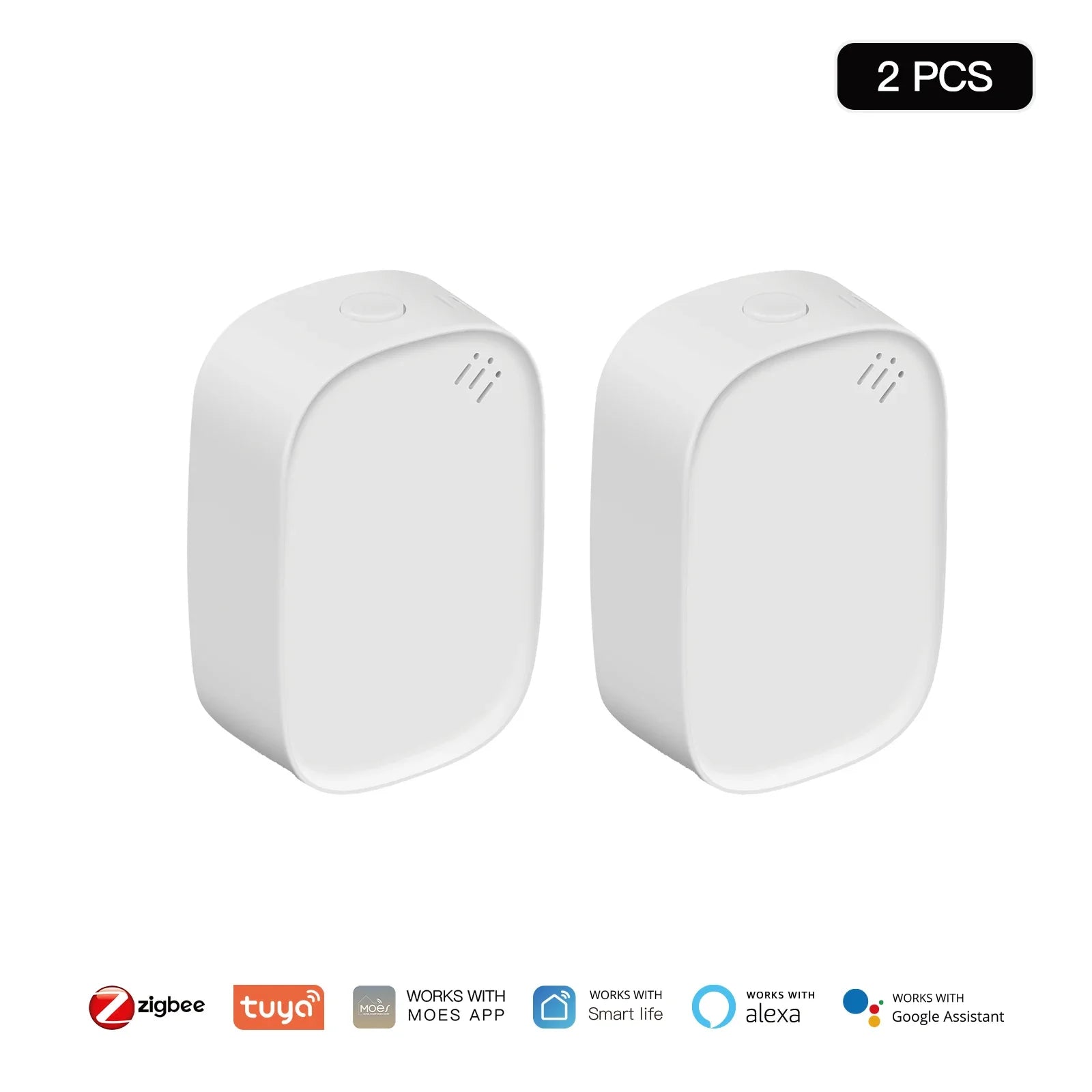 MOES Tuya Zigbee Smart Temperature Humidity Sensor Indoor Hygrometer APP Monitoring Works detail image 8