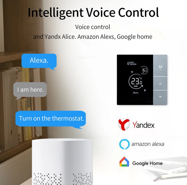 WiFi Thermostat Tuya Smart Home Thermoregulator For Boiler/Electric/Underfloor Heating Temperature Controller Alice Alexa Google