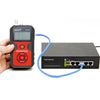 Tester per cavi di rete NOYAFA NF-858C, localizzatore di linee POE BNC, test con luce rossa lampeggiante, misurazione della lunghezza del cavo.