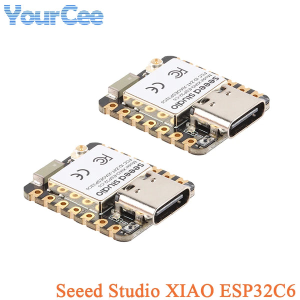 10pcs/1pc ESP32 Seeed Studio XIAO ESP32C6 WiFi 6+Bluetooth-compatible Ble 5 Zigbee Matter Wireless Development Board esp32C3
