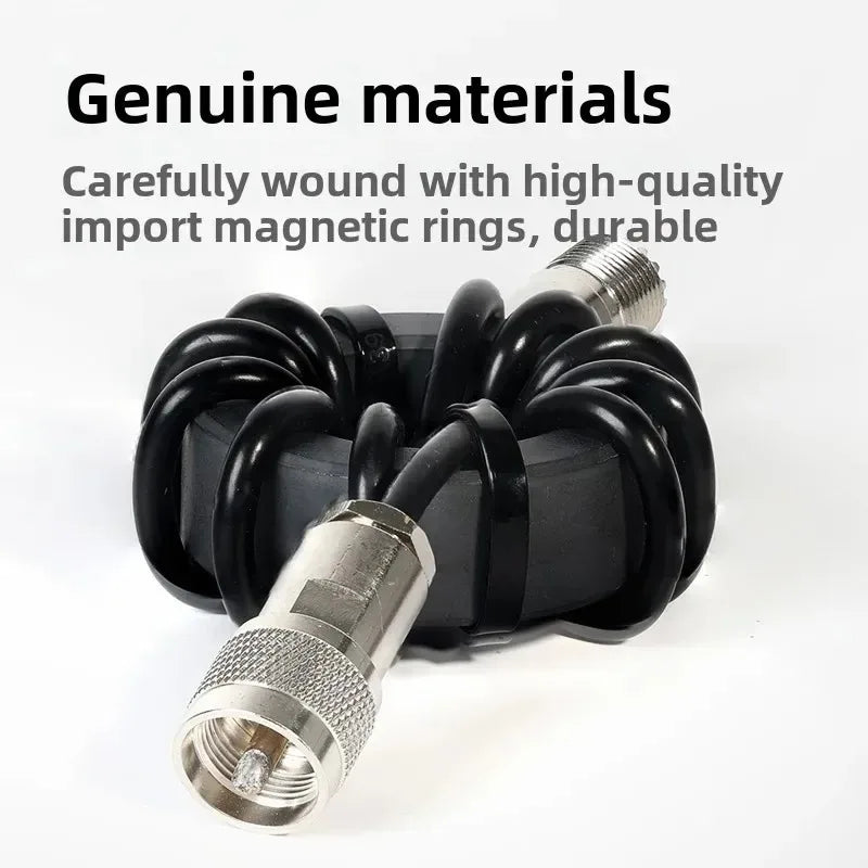 EM-25 Shortwave Choke Magnetic Ring 1.8-30MHz Suitable for HF Shortwave Radio To Suppress Common Mode Current Anti-interference