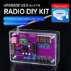 HU-017A/B RDA5807S Kit radio FM fai da te con componenti elettronici, set di apprendimento 87-108 MHz, kit elettronico fai da te