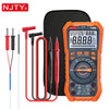 NJTY T58B T58C Inductance Digital Multimeter AUTO Range 9999 Counts  Voltage Current Capacitance LED Smart Backlit Large Screen