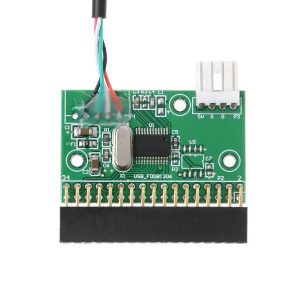 1.44MB 3.5" USB Cable Adapter To 34Pin Floppy Connector Disk To Floppy Disk PCB Board detail image 4
