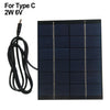 For Small Appliances Polycrystalline Silicon 2W Solar Panel Solar Power Charging Efficient Solar Charging Solution