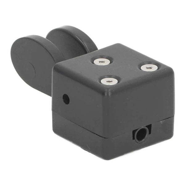 QU-2020A Mini Dual Paddle Key CW Key Automatic Morse Magnetic Adsorption Base Morse Key Telegraph Key for Shortwave Radio
