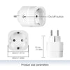 MOES Smart Plug WiFi, Brightness & Timer Control, Works with Tuya App, Alexa Google Voice Control, EU/UK/US Plug
