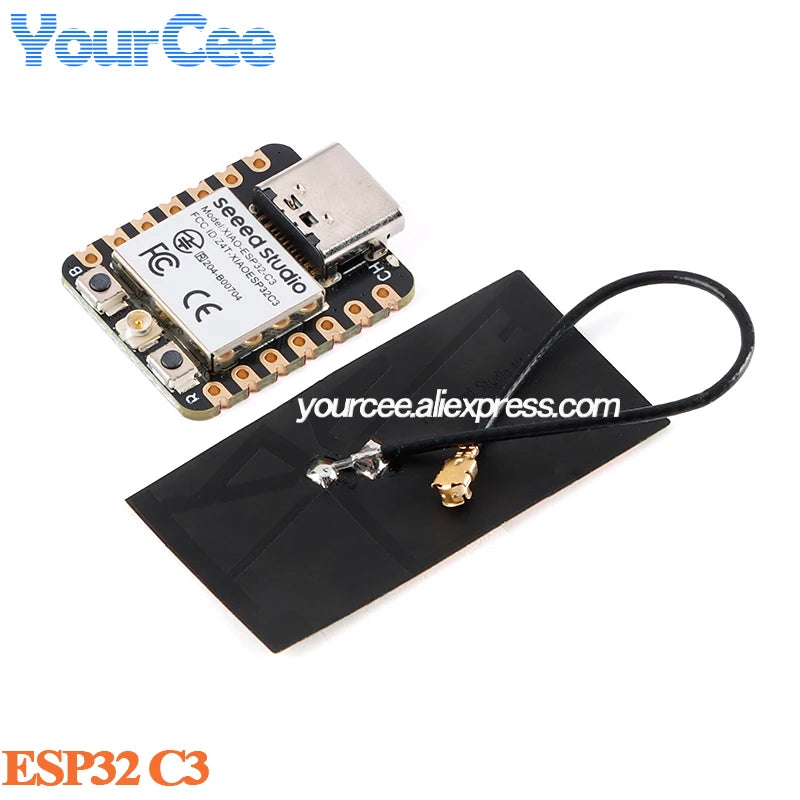 10pcs/1pc ESP32 Seeed Studio XIAO ESP32C6 WiFi 6+Bluetooth-compatible Ble 5 Zigbee Matter Wireless Development Board esp32C3