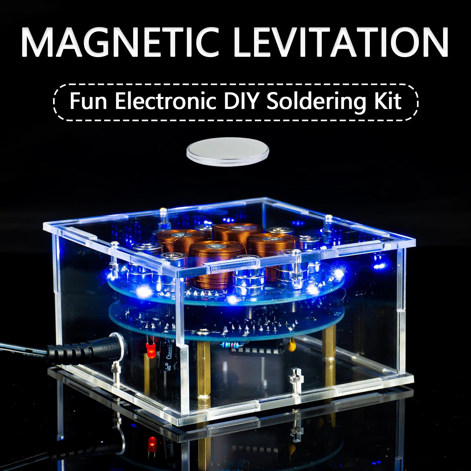 Magnetic Levitation DIY Electronic Small Fabrication Experiment Coil Push-Down Module Circuit Board Fabri product image