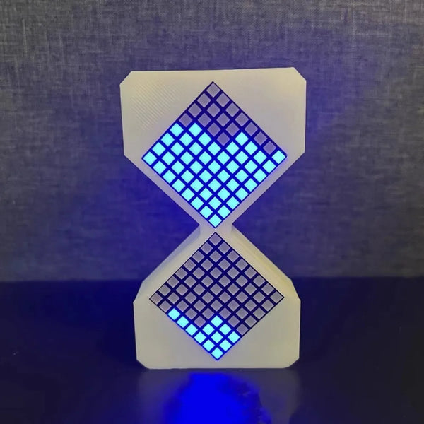 Cyber Style LED Electronic Hourglass with Gravity Sensing 1-30 Min Timer DIY Digital Sand detail image 3