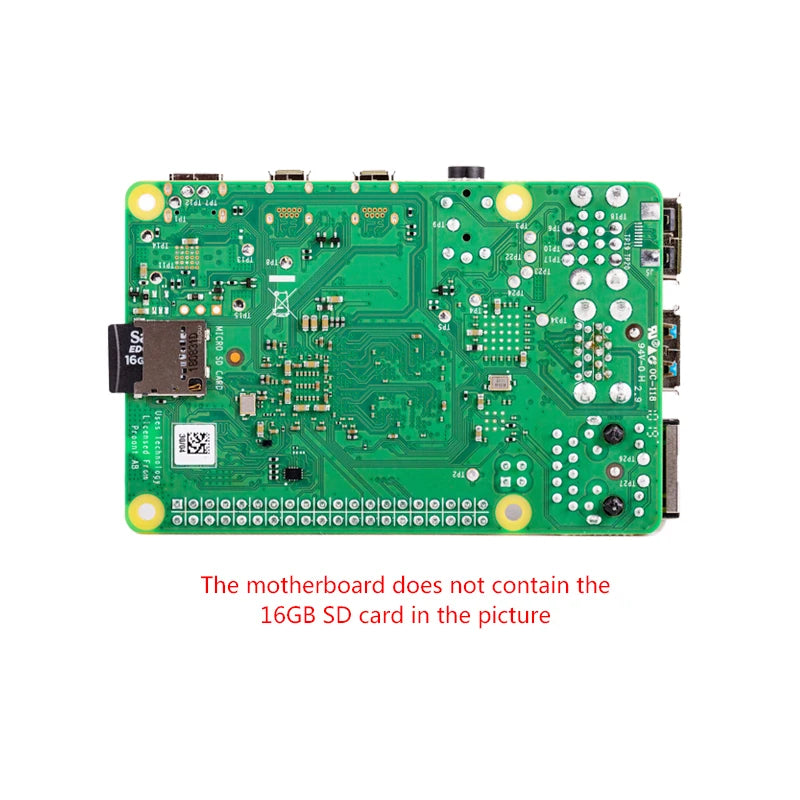 Raspberry Pi 4 Model B 4b Dev Board 1GB 2GB 4GB 8GB RAM 4 Core CPU 1.5Ghz Speeder Than Pi 3B+