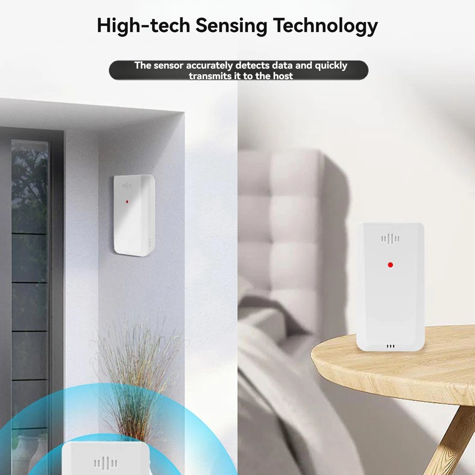 Wireless Weather Station Home RF Alarm Clock VA Color Screen In/Outdoor Thermometer Hygrometer with Weather Forecast 2025 New