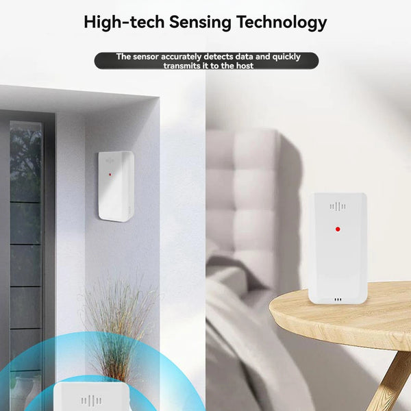 Wireless Weather Station Home RF Alarm Clock VA Color Screen In/Outdoor Thermometer Hygrometer with Weather Forecast 2025 New