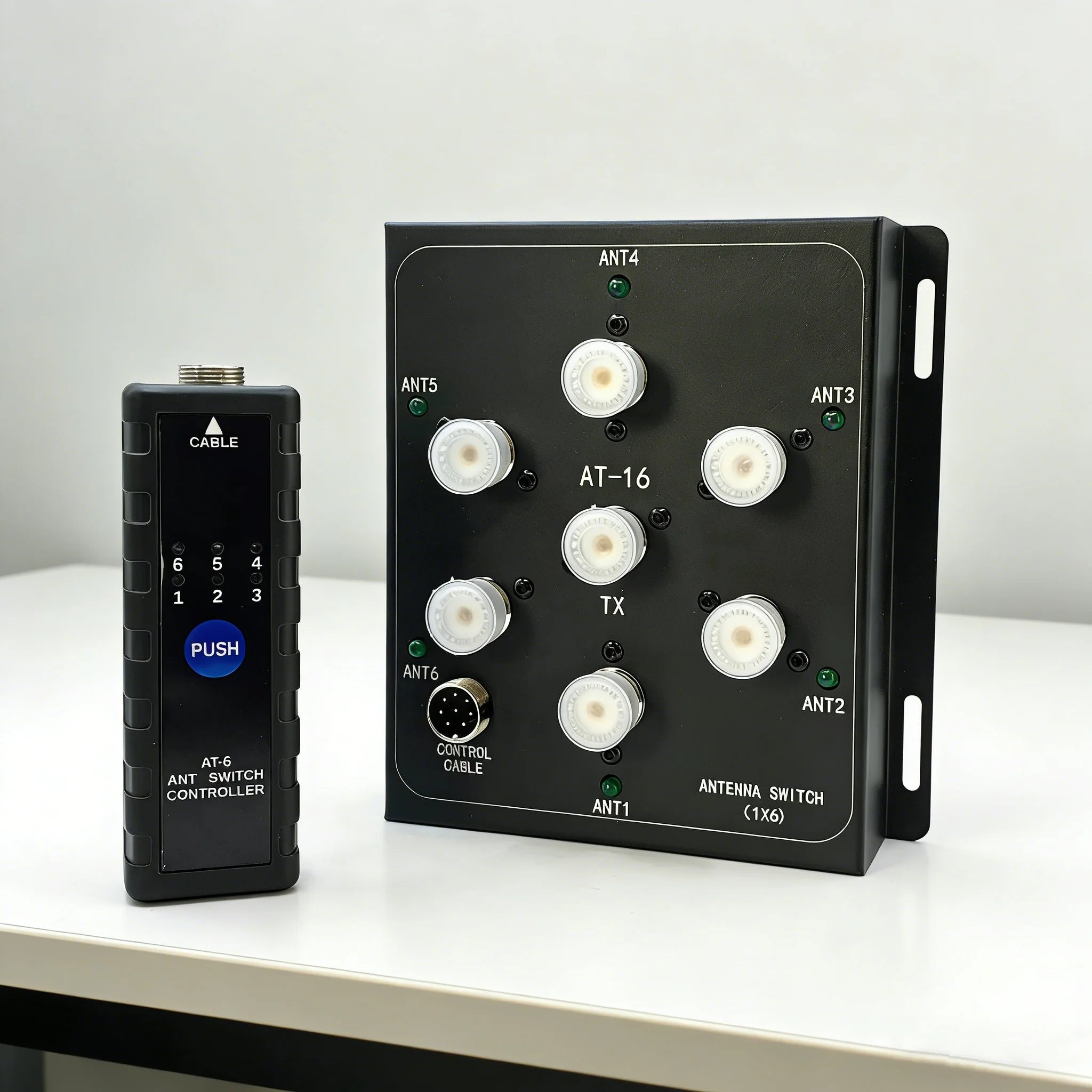 AT16 Six-Channel Coaxial Remote Antenna Switching Kit - High Power / Base Station / Handheld Radio Univer product image
