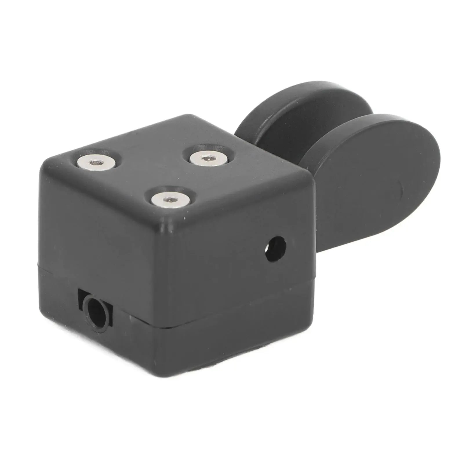 QU-2020A Mini Dual Paddle Key CW Key Automatic Morse Magnetic Adsorption Base Morse Key Telegraph Key for Shortwave Radio