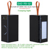40*18650 DIY Power Bank Case Batteries Power Box Regular/PD Camping light Version Power Bank Shell  Batteries Power Shell