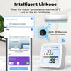 Tuya Smart WiFi Bluetooth Temperature Humidity Sensor Wireless Home Backlight Thermometer Hygrometer APP Remote Control Detector