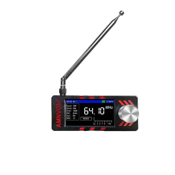V3S AMNVOLT Mini SI4732 DSP Radio Receiver with Hi-Z,  FM AM SSB LSB USB Mode, SI4732 DSP Chip