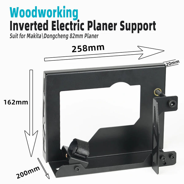 Inverted Electric Planner Support Woodworking Electric Planer Flip Support Woodworking Planing Support Professional Shelf