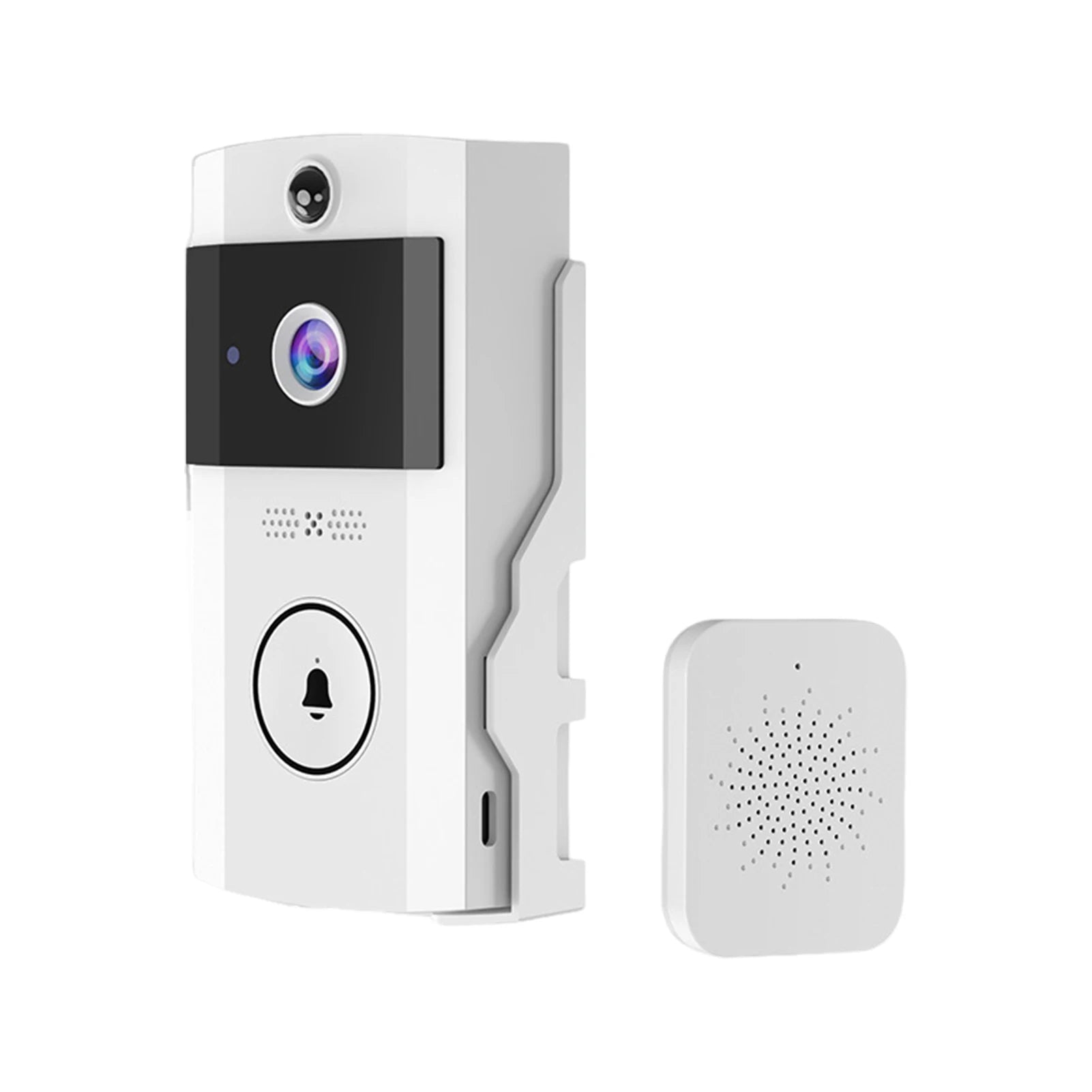 Wifivisual Doorbell Bell Camera Wireless Solar Charging Waterproof Night Vision Smart Home HD Doorbell Two-Way Intercom Voice