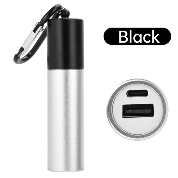 1 pz Mini Kit di alimentazione mobile 18650/21700 fai da te Scatola di ricarica portatile senza saldature Connettore tipo C Ricarica rapida 5V 2A