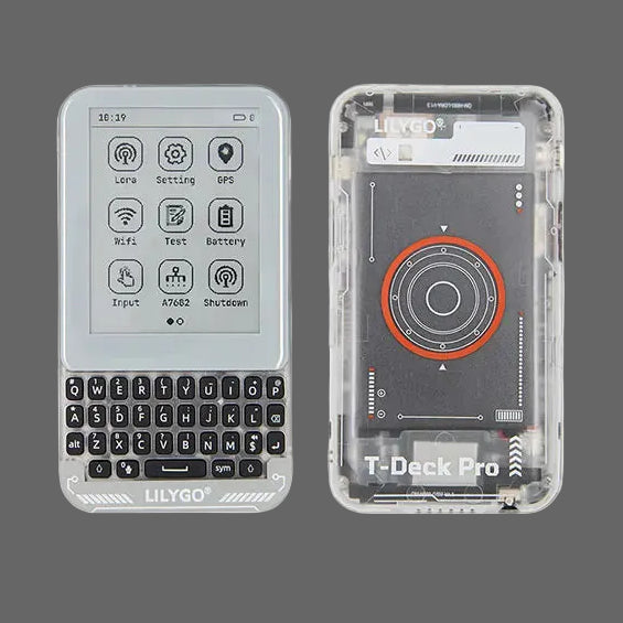 T-Deck Pro ESP32-S3 Board – 4G LoRa GPS E-Paper Touch, PCM5102A, QWIIC IoT Dev Kit