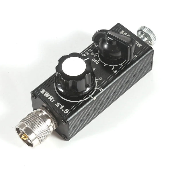 Antena de látigo pequeña de 30 W QRP QRGP para onda corta HF de 3,5 MHz a 30 MHz, sintonizada para MCHF Yaesu FT-817 8188 891 703 705 K1 K3 USDX