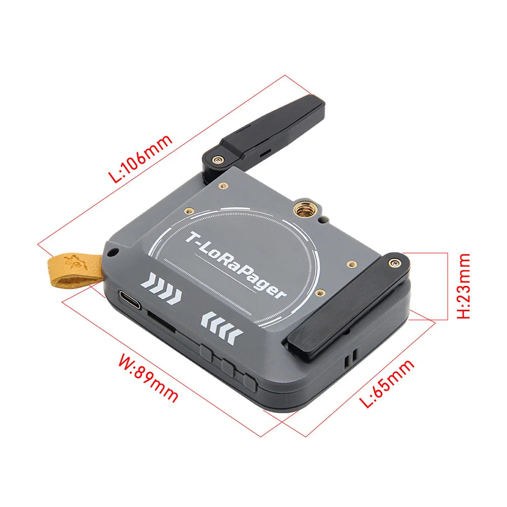 LILYGO® T-LoRa Pager ESP32-S3 Handheld IoT Device, 2.33