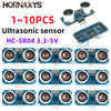 1-10PCS/Ultrasonic sensor HC-SR04 HCSR04 to world Wave Detector Ranging Module  HC SR04 Distance Sensor For Arduino 3.3V-5V