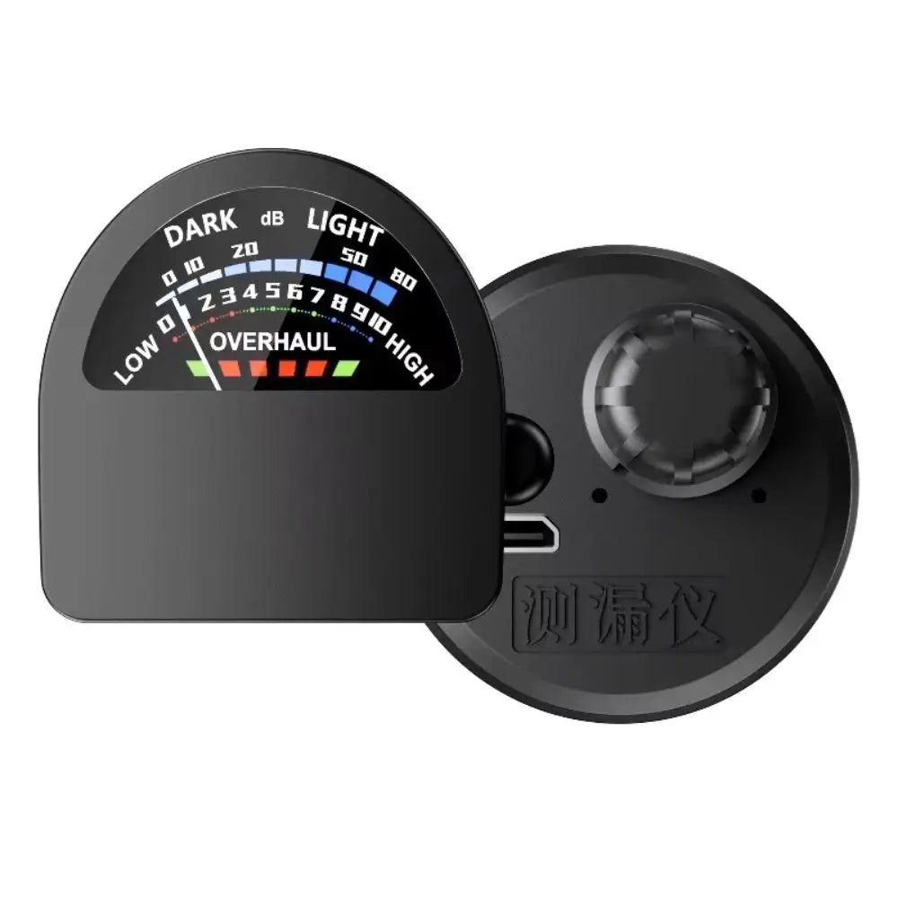 High Sensitivity Leak Detector Sound Frequency Pointer Detection Strength Scale Water Leak Detection Portable Display