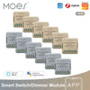 MOES Tuya Mini WiFi/Zigbee intelligens kapcsoló/fényerőszabályzó modul DIY modul fénykapcsoló 1/2 bandás távirányító Work Alexa Google Home