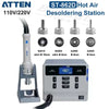 ATTEN ST-862D Hot Air Gun Soldering Station Lead-free 110V/220V 1000W BGA Rework Station Automatic Sleep Desoldering Station