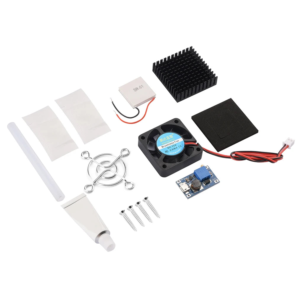 SR-01 5V Thermoelectric Cooler Peltier Elemente Module 40*40MM 5V Semiconductor Refrigeration Chip Easy to DIY/Assemble