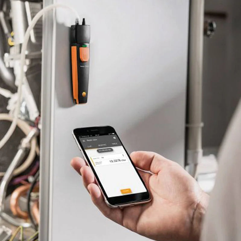 Testo 510i Differential Pressure Measuring Instrument with Smartphone Operation 0560 1510 detail image 5