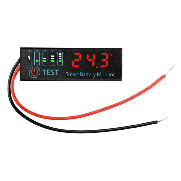 DC 7-55V LED Indicator Voltage Battery Charge Indicator Acid Battery Lithium Battery Universal Battery Charge Indicator Panel
