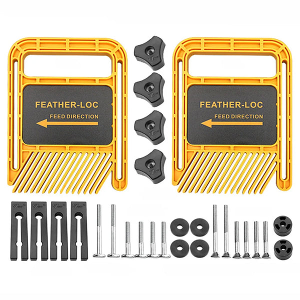 Feather Board Plastic Feather Loc Board Set Woodworking Safety Table Saw Push Block Feather Board Table Saw Fence Router Tables