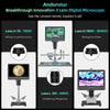 Andonstar AD249SM-Plus HDMI Digital Microscope 2000X  10.1'' IPS Screen for PCB/SMD Soldering Microscope Phone Watch Repairing