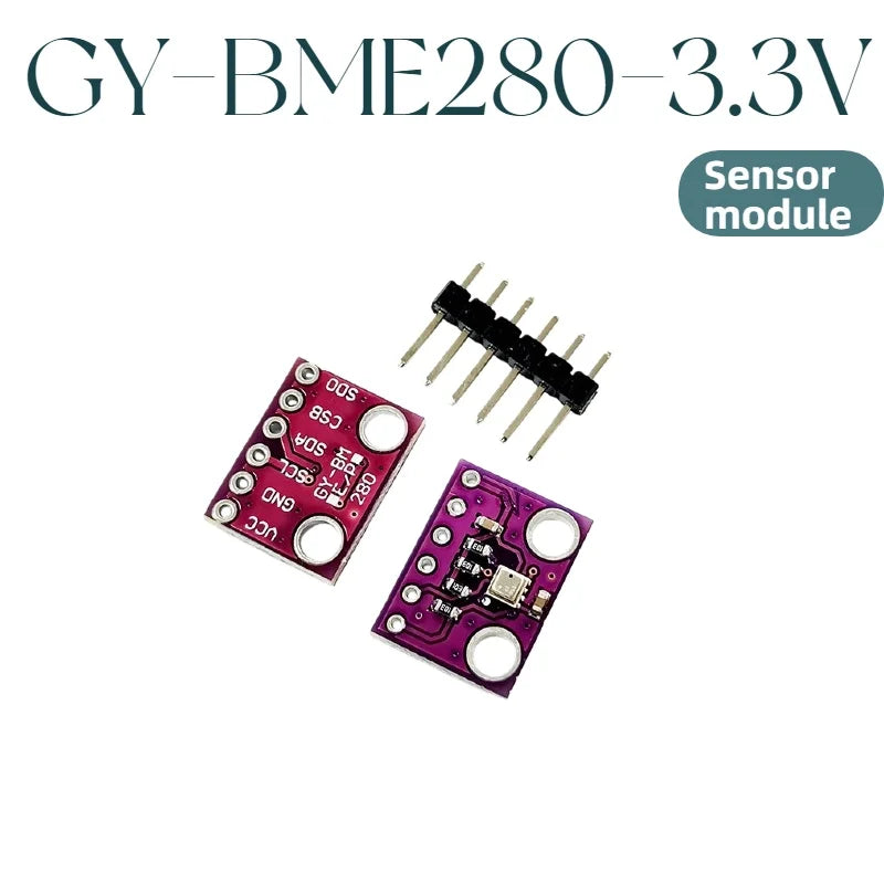 10pcs BME280 BMP280 3.3V 5V Atmospheric Pressure Sensor GY-BME280-3.3 Temperature Humidity Sensor Module for Arduino