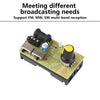4-Band Digital FM MW SW Radio AM FM Medium Wave Shortwave Receiver broadcasts Headphone Radio Module antenna Volume Adjustable