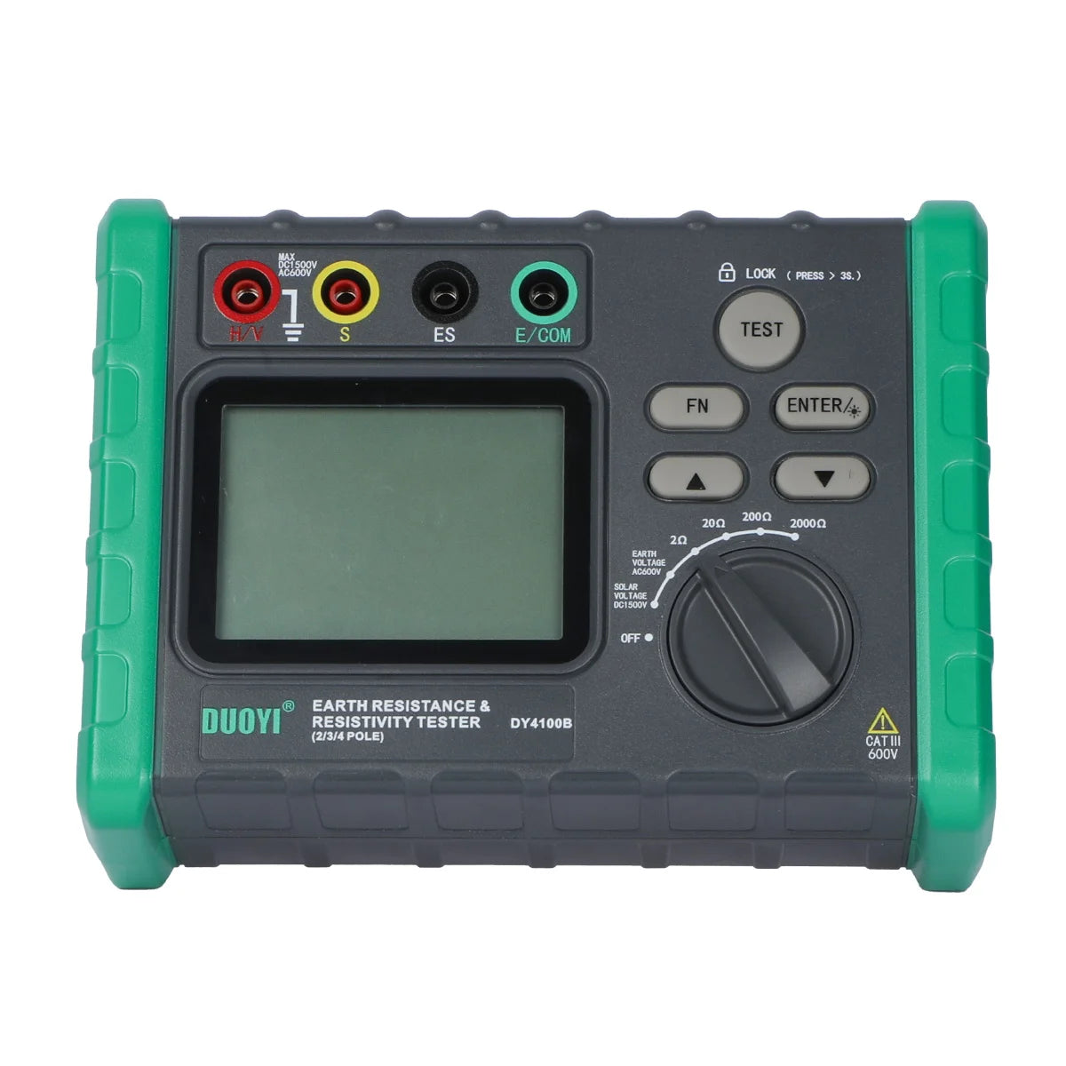 Duoyi 4100A Digital Ground Resistance Test Lightning Protection Detection Measuring detail image 6