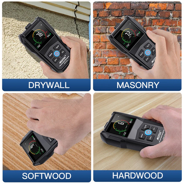 Mestek Digital Wood Moisture Meter 0~99.9% Wood Moisture Meter LCD Display Water Wood detail image 3