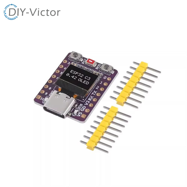 Raspberry Pi Pico RP2040 ESP32 C3 S3 RISC-V WiFi Bluetooth Development Board With 0.42 inch OLED Supports Arduino and micropyth