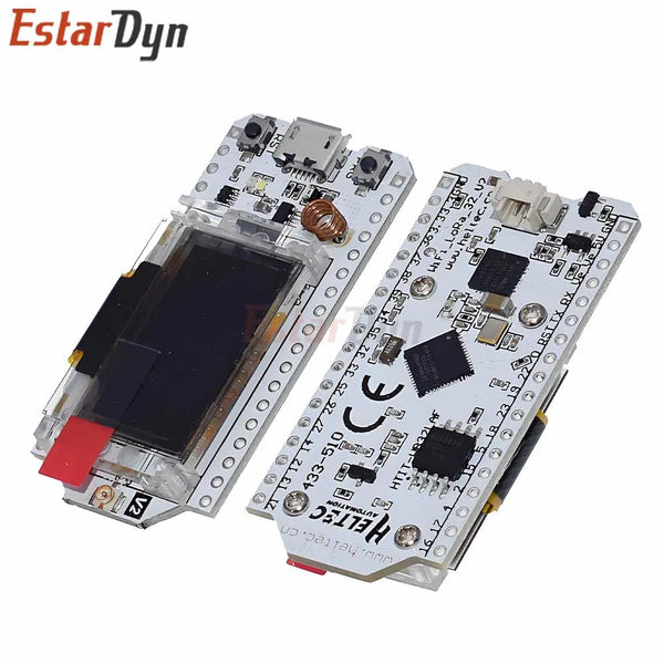 SX1276 SX1278 LoRa ESP32 Development Board, 0.96 Inch OLED Display 868MHz/915MHz/433MHz, WiFi Bluetooth Kit for Arduino IoT