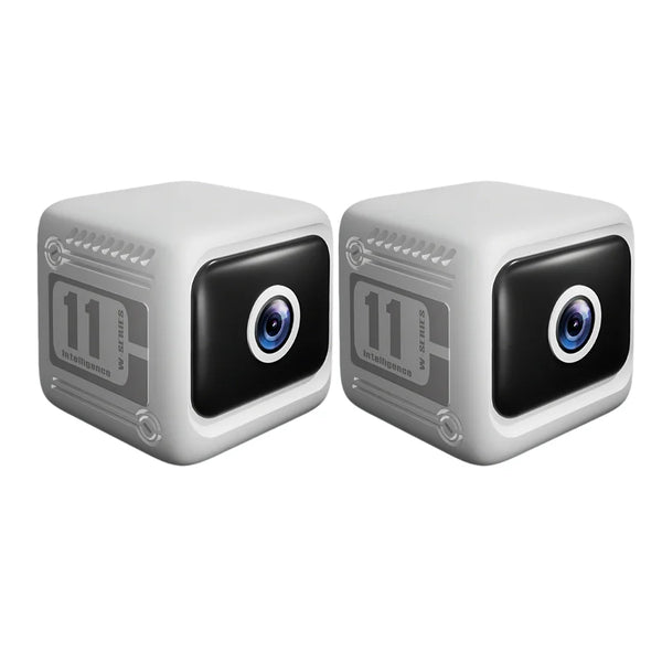 WiFi W11 Mini Lightweight Camera Wireless Remote Monitor Camera Tiny Home IP Camera No Need To Plug in Super-long Battery Life